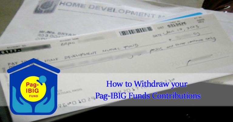 How to Withdraw your Pag-IBIG Funds Contributions