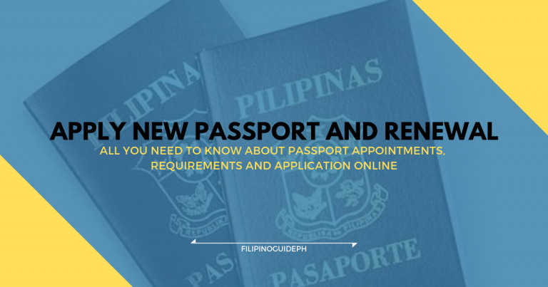 How to Apply Philippine Passport – Appointments, Requirements and Application Online