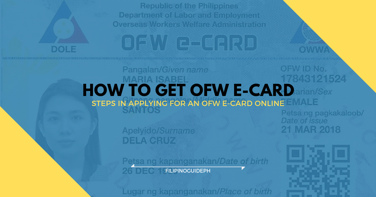 Guide on How to Get OWWA OFW e-Card Online