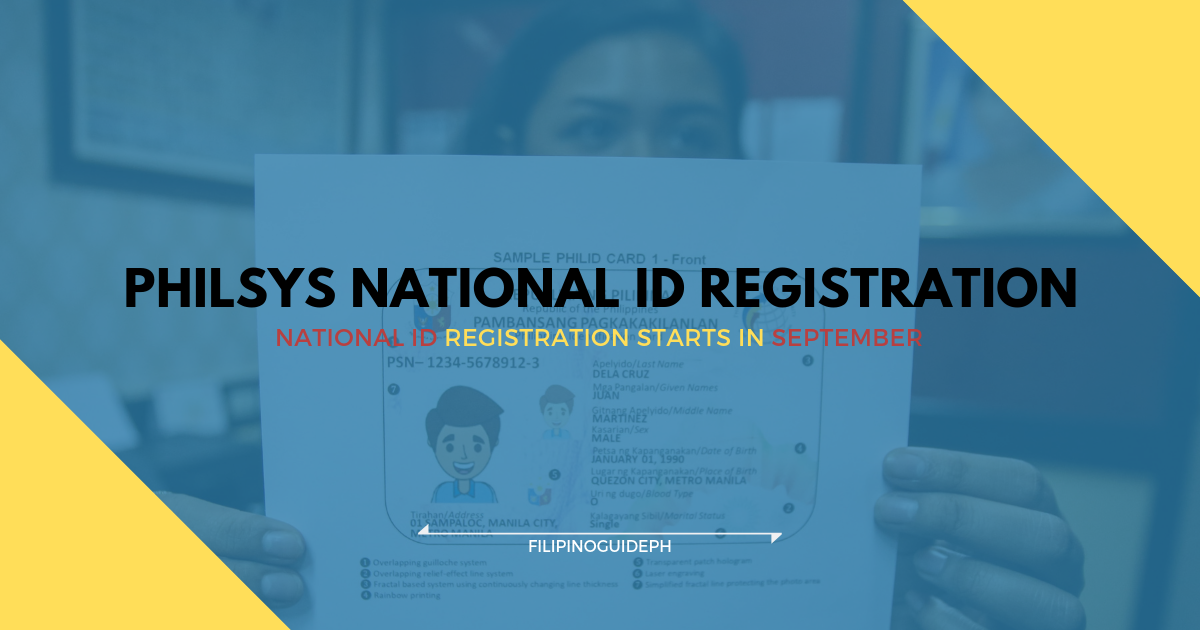 Philippine Statistics Authority Updates: National ID Registration Starts in September?