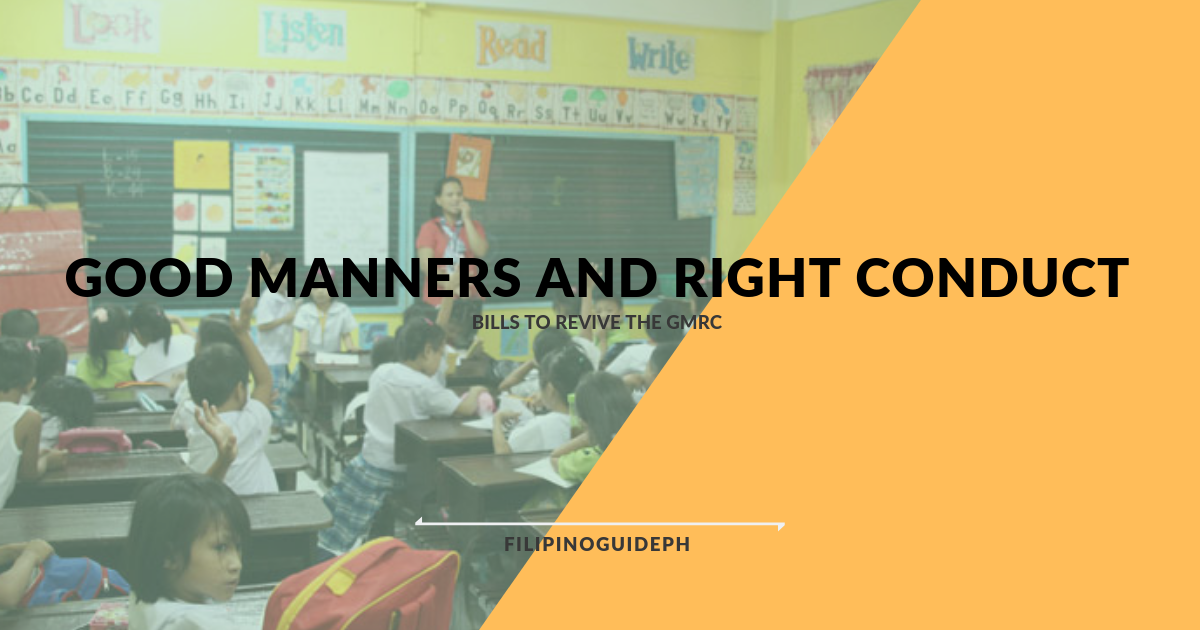 Lawmakers are Planning to Revive the Good Manners and Right Conduct Subject in Schools