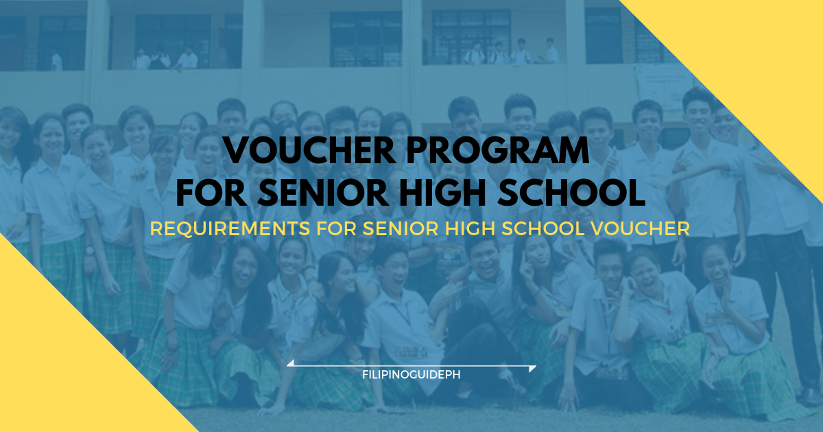 Voucher Program for Senior High School Now Available
