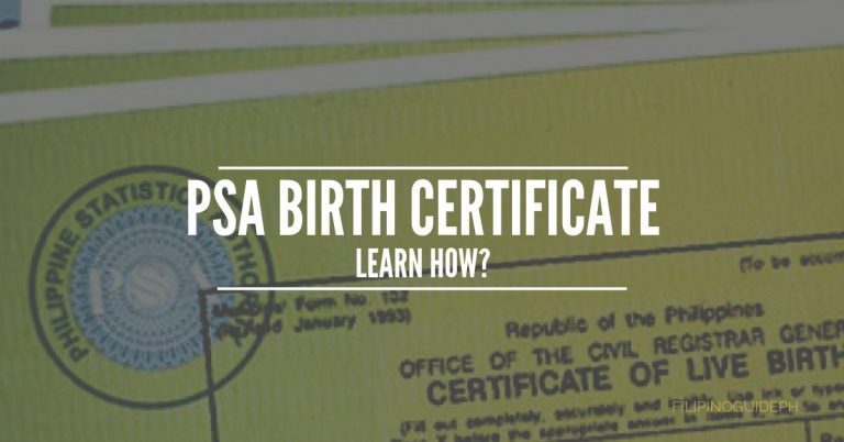 How to Get PSA Birth Certificate