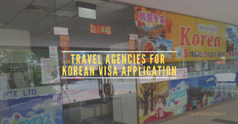 Travel Agencies Tasked for the Processing of Korea Visa Application