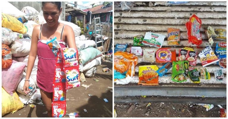 Plastic Waste Replaced with Washing Detergent in Laguna