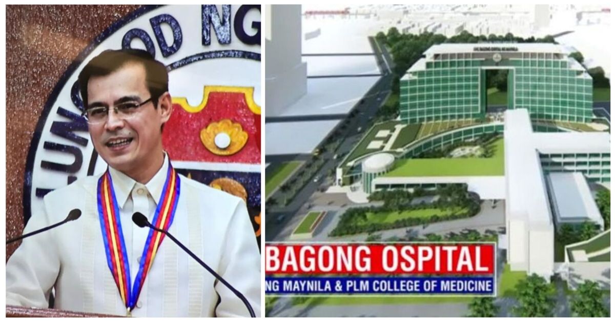 The New Ospital ng Maynila will be better than Makati Medical Center and St. Luke’s.