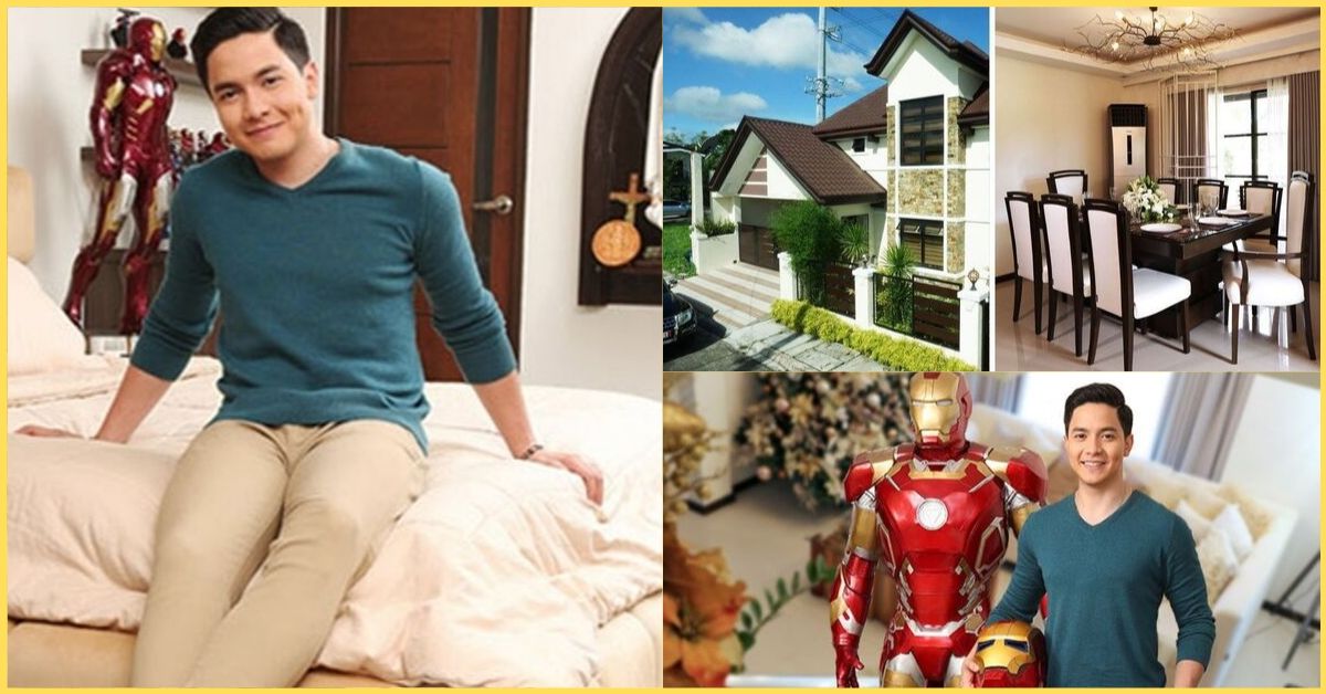 Take a Look on Alden Richards Two-Storey Dream House in Laguna