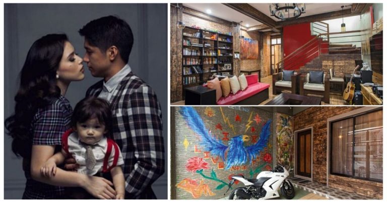 Get Amaze in Aljur Abrenica and Kylie Padilla Industrial-inspired 3-story Townhouse