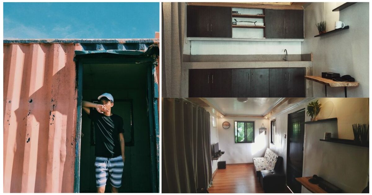 Get Fascinated to Recycled Container Van Turned into Little Dream House