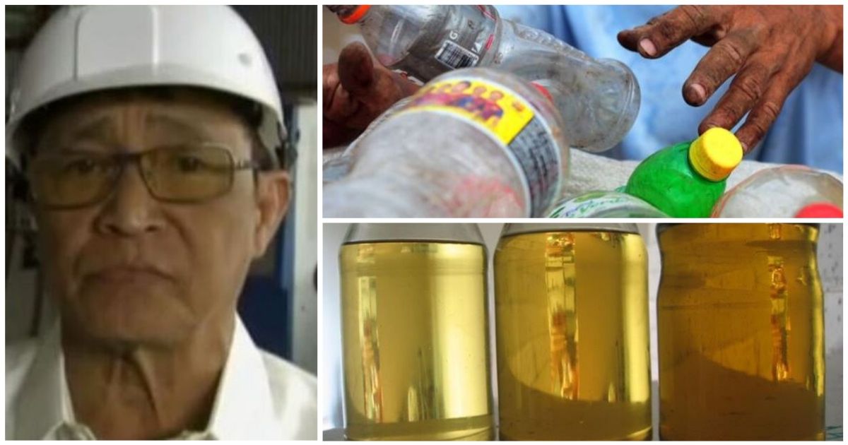 Look: Filipino Inventor Converts Plastic waste Into Fuel