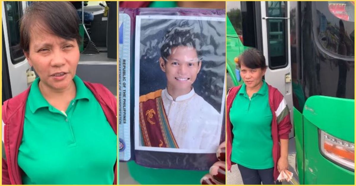 Bus Conductress’ Sacrifice for the Family pays off – Eldest Child graduates from UP