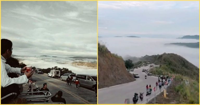 Netizens Wowed in a New Tourist Attraction with “Sea of Clouds”