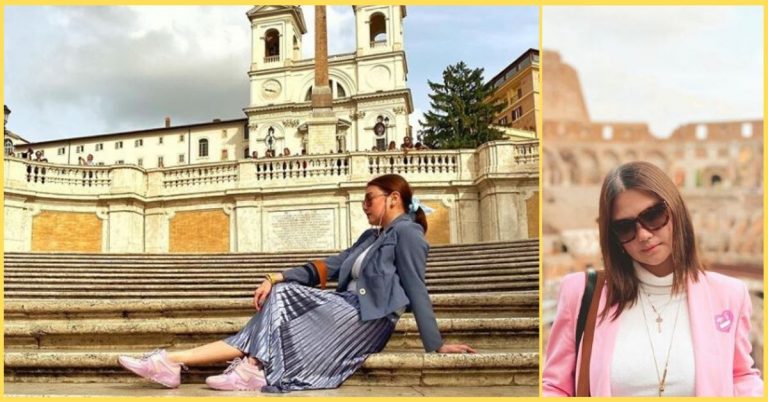 Angelica Panganiban Confronted by a Policeman in Italy