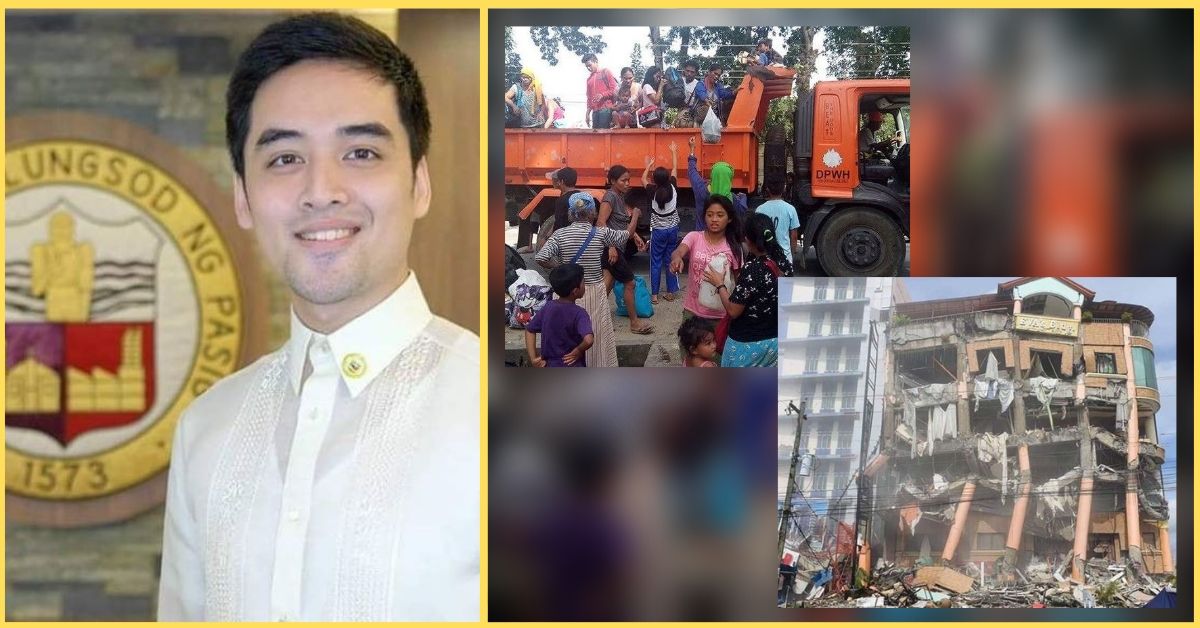 Mayor Vico Sotto and Pasig City gives Php14M and Relief Goods to Mindanao Earthquake Victims