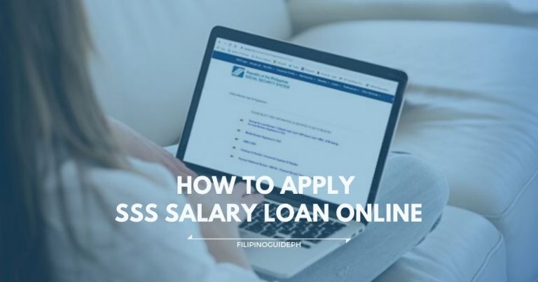 4 Easy Steps In Applying For An Online SSS Salary Loan