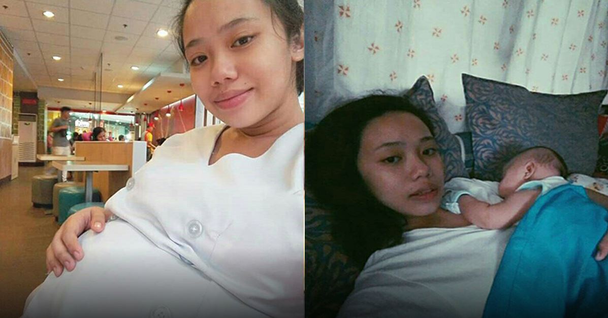 Look: 18yr Old Teenage Mom Successfully Completed Her Medtech Degree