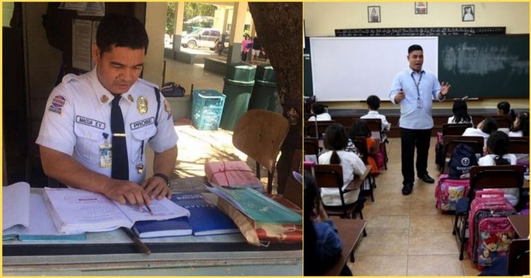 Remember the Viral Security Guard Who Graduated as Cum Laude, Now a Grade School Teacher.