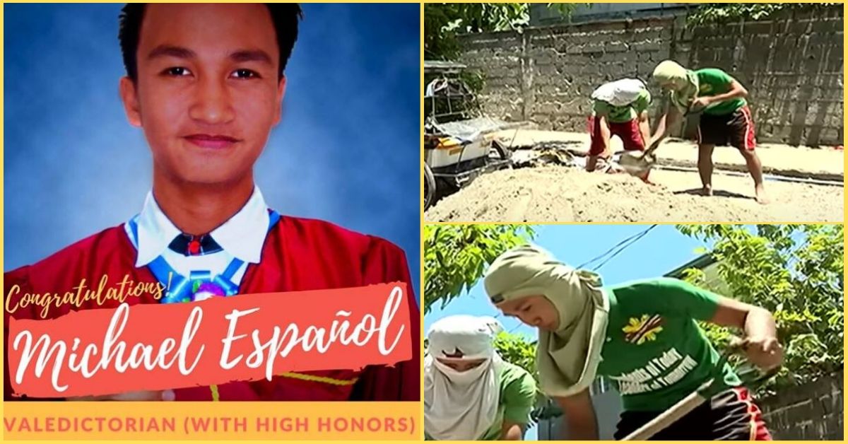 Inspiring Story: Hardworking Student-Construction Worker Finished His Study with High Honor