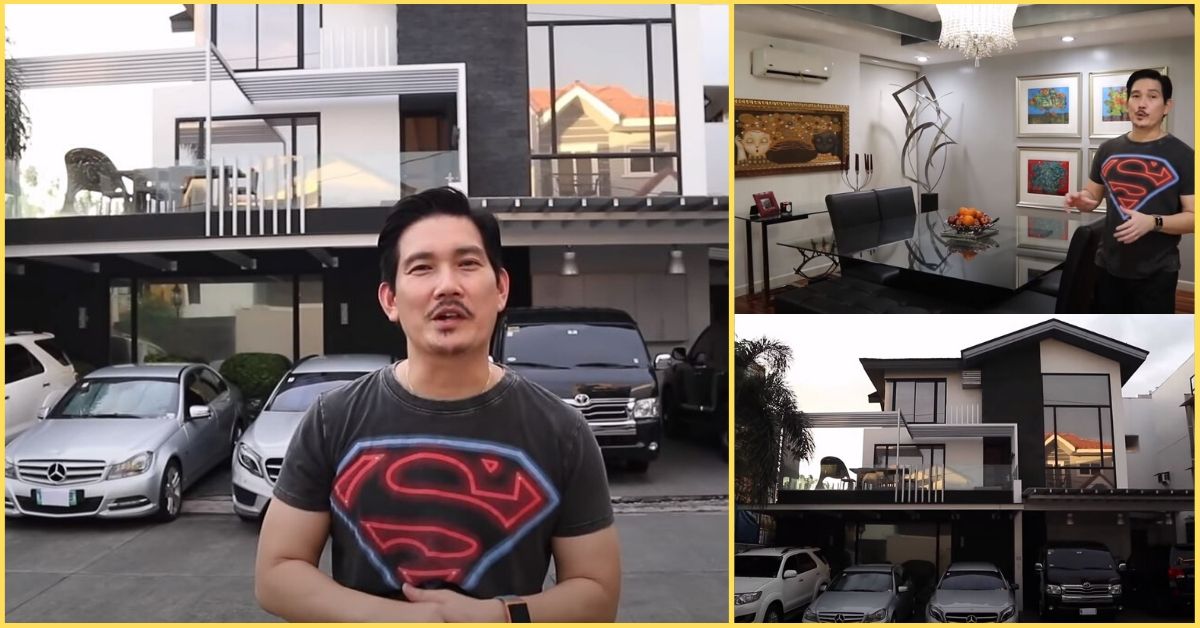 Richard Yap Featured His Beautiful Contemporary House on His Vlog