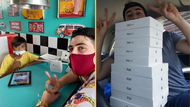 Syrian Vlogger Lends a Hand to Filipino Online Sellers and Students by Giving Out Ipads to Them