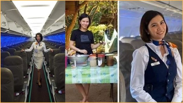 Flight Attendant Choose to be Practical by Selling Street Foods During Pandemic