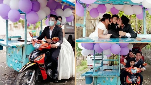 “Wedding Cart” Instead of Wedding Car Gone Viral After a Groom Shared a Unique Part of Their Wedding Day