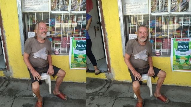 75-Year-Old Foreigner Found Living on the Streets After His Filipina Wife Left Him