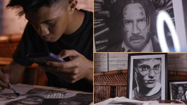 20 anyos na anak, gumuguhit upang makatulong mabayaran ang naiwang hospital bills ng lumisan na ina