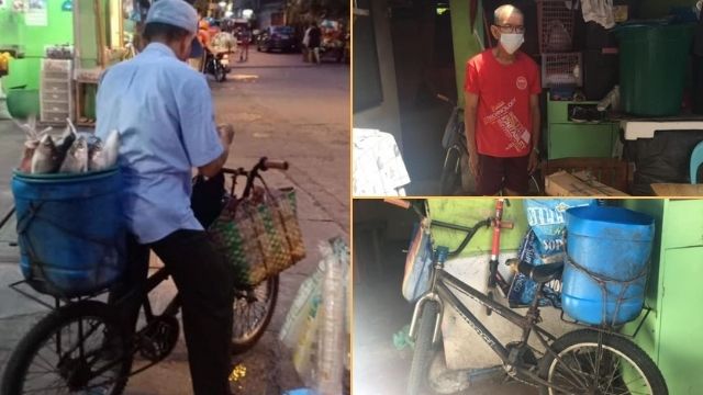 Saludo sa grupo ng concern citizens na tumulong sa isang 74-taong gulang na lalaking naglalako ng isda