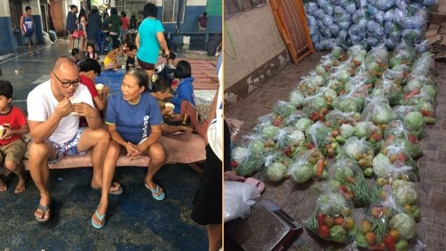 Mayor ng Cainta, namigay ng gulay na ayuda para sa mga residenteng naka-quarantine