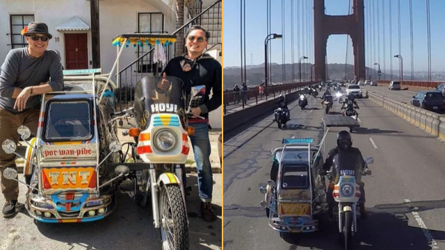 Pinoy Tricycle, bumida sa highway ng San Francisco California