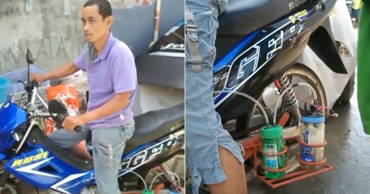 Silipin ang gawang Pinoy na “Water Fuel”, imbensyon ng isang lalaki upang mapatakbo ang kanyang motorsiklo