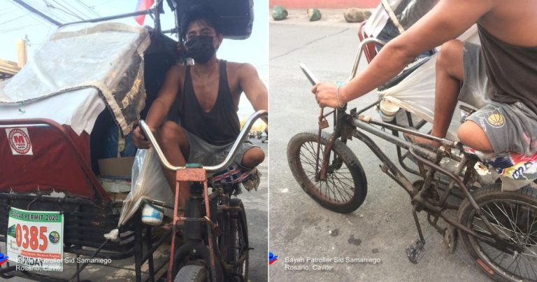 Tuloy ang pagpadyak ng isang pedicab driver na may kapansanan sa kabila ng aksidente na nangyari sa kanya